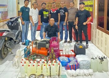 Sebuah Rumah di Limapuluh Kota Jadi Lokasi Pengolahan Hasil Tambang Ilegal