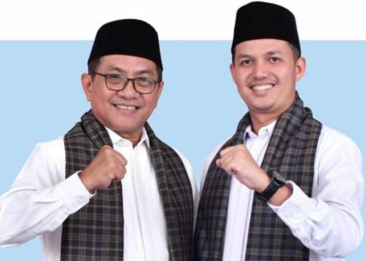 Paslon Bupati dan Wakil Bupati Padang Pariaman, John Kenedy Azis-Rahmat Hidayat. Ist