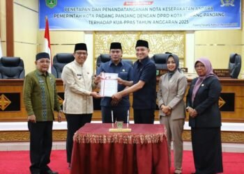 Pemko Padang Panjang bersama DPRD Sepakati KUA PPAS Tahun Anggaran 2025