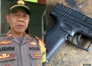 Ini Jenis Pistol yang Digunakan AKP Dadang Tembak AKP Ulil hingga Tewas di Polres Solok Selatan