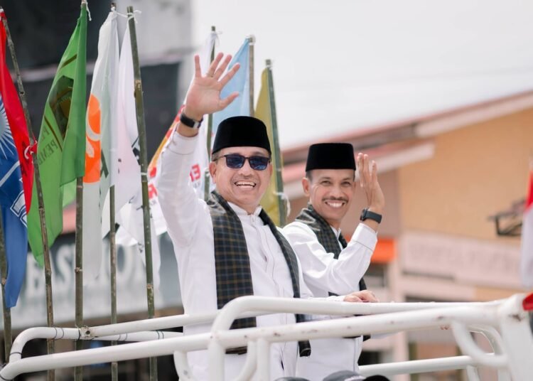 Paslon Bupati dan Wakil Bupati Solok Selatan, Khairunas-Yulian Efi. Ist