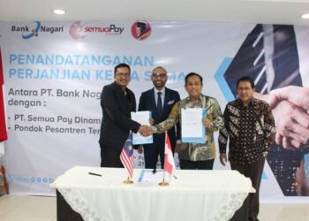 Ekspansi Luar Negeri, Bank Nagari Digitalisasi Sektor Pendidikan dan Jalin Kerja Sama dengan PT SemuaPay