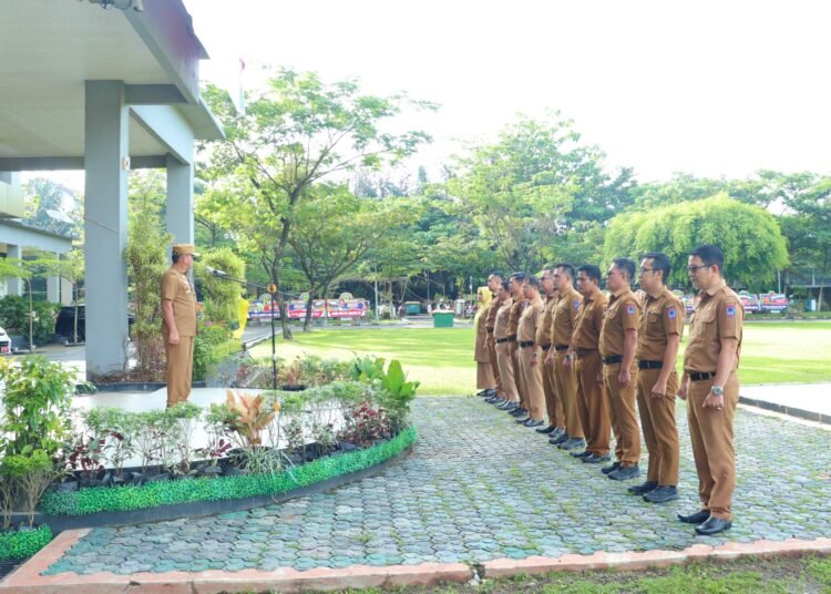 Pj Wali Kota Suprayitno Sampaikan Asta Cita Presiden Prabowo saat Pimpin Apel ASN Payakumbuh