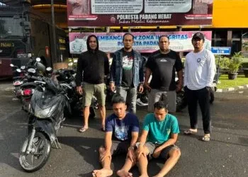 Tiga Pria di Padang Ditangkap Usai Peras Korban Rp18 Juta Modus Tuduh Berbuat Mesum