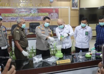 Polres Pasaman Barat Musnahkan Ratusan Gram Sabu, Pelaku Terancam Hukuman Mati