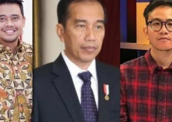 Jokowi Bersama Anak dan Menantunya Dipecat PDIP