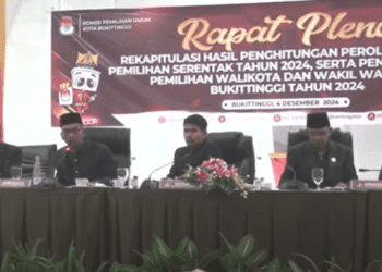 Inilah Hasil Rapat Pleno Rekapitulasi Pilkada Bukittinggi 2024, Siapa Unggul?