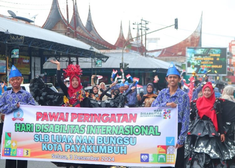 Perayaan Hari Disabilitas Internasional 2024 di Payakumbuh.
