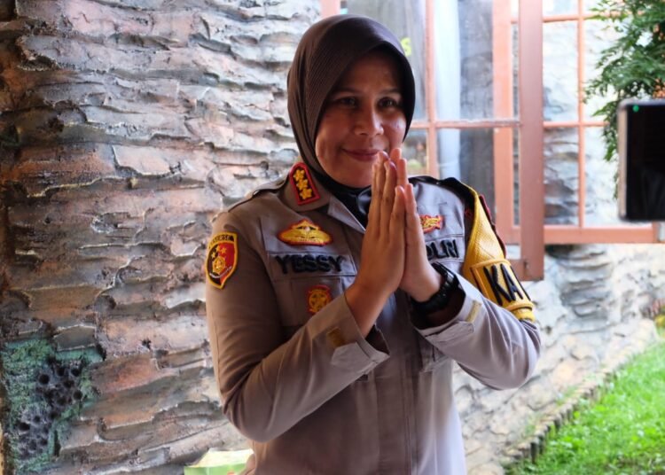 Kapolresta Bukittinggi Kombes Pol Yessi Kurniati.