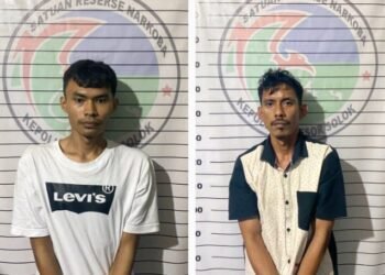 Polisi Tangkap Dua Pemuda di Solok Usai Berbuat Terlarang