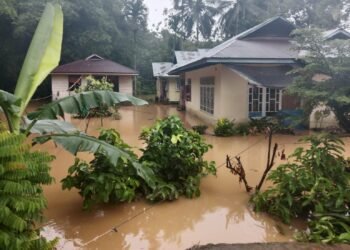 Dilanda Hujan Lebat, Sejumlah Kawasan di Pesisir Selatan Banjir