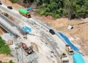 Jalan Lintas Riau-Sumbar via Tanjung Alai Kembali Normal