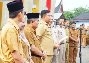 Bupati Sutan Riska Minta OPD Segera Selesaikan Laporan dan Ikut Sukseskan HUT Kabupaten Dharmasraya ke-21