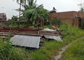 12 Rumah Warga di Padang Dilaporkan Rusak Akibat Angin Puting Beliung