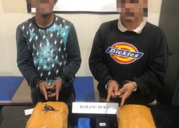 Dua Pria Ditangkap di Kebun Sawit Agam, Polisi Temukan 2 Kilo Ganja