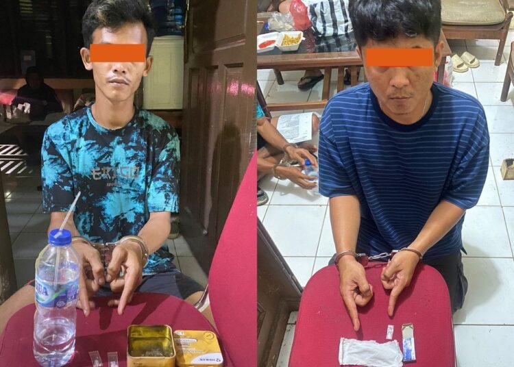 Dua pelaku penyalahgunaan narkoba di Mentawai diamankan polisi. Ist