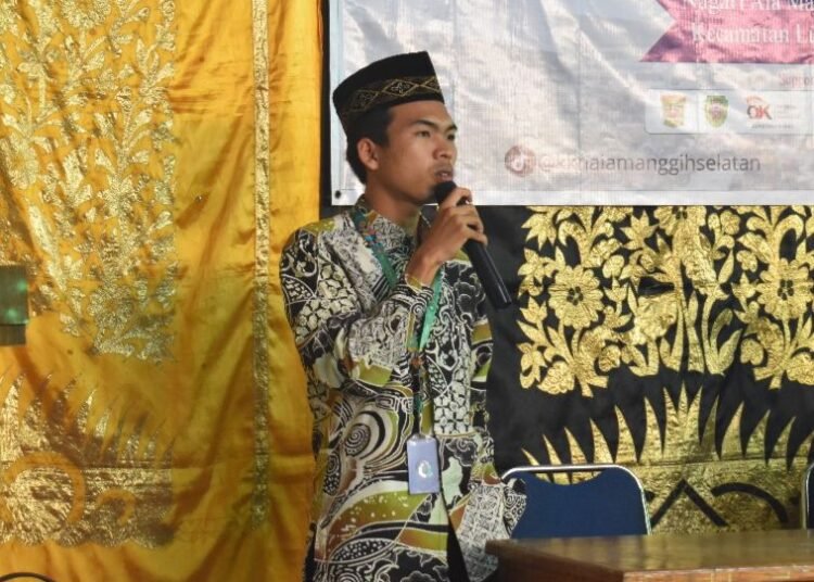 Ketua Umum Gerakan Mahasiswa Pemuda Pesisir Selatan, Hidayatul Fikri. Foto: Dokumentasi pribadi.