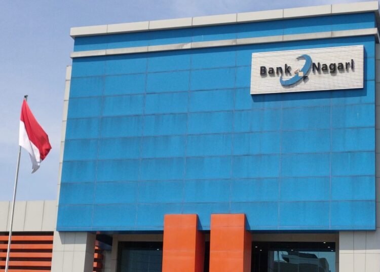 Kantor Bank Nagari Pusat di Padang (foto: ist)