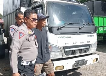 Tabrak Pemotor hingga Tewas di Jalan Raya Padang-Bukittinggi, Sopir Truk Ditangkap