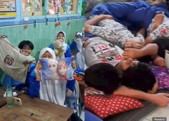 SMP Ini Terapkan Uji Coba Tidur Siang di Sekolah, Siswa Bawa Bantal Sendiri