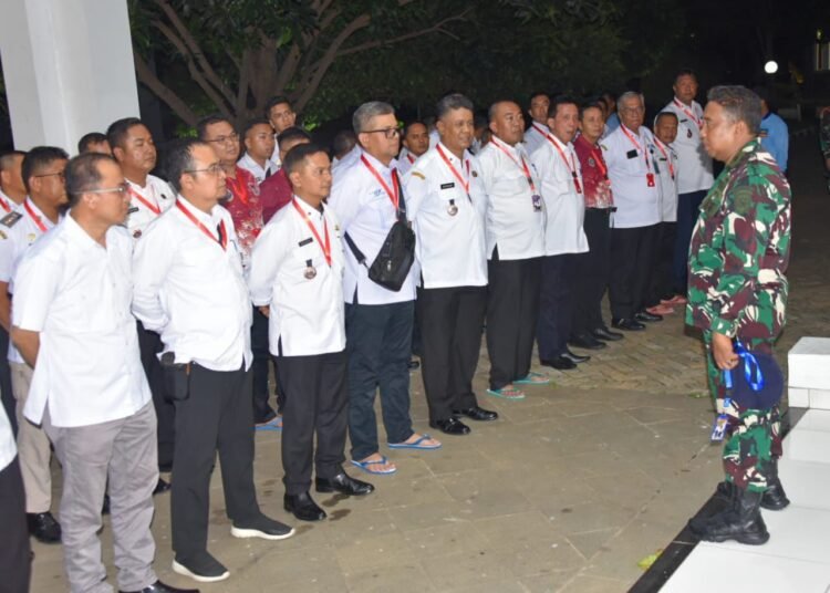 Kepala OPD di lingkungan Pemko Padang, mengikuti Bimtek Bela Negara dan Wawasan Kebangsaan.