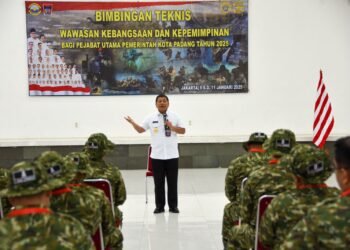 Bimtek Bela Negara dan Wawasan Kebangsaan Pemko Padang Diapresiasi Kemenhan dan Kemendagri