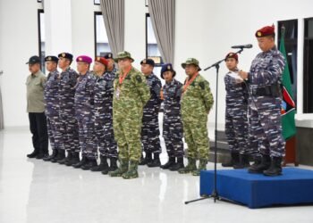 Dansat Kopaska Koarmada I Buka Bimtek Bela Negara dan Wawasan Kebangsaan Pemko Padang