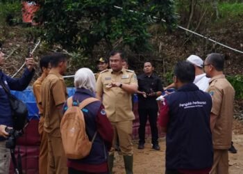 Bupati Dharmasraya Resmikan Peluncuran Program Ketahanan Pangan di Nagari Ampang Kuranji