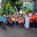 Pj Wali Kota Padang Jalan Santai bersama Siswa dalam Rangka HUT ke-125 SD Agnes