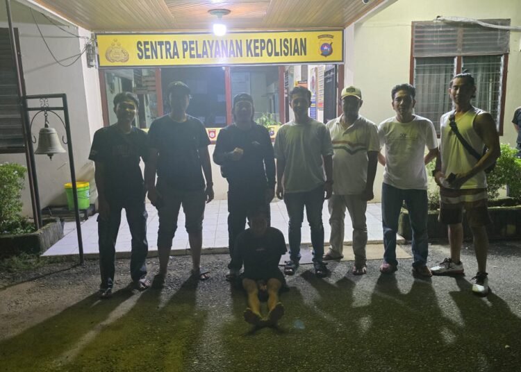 Pencuri asal Medan ditangkap saat beraksi di Padang Pariaman.
