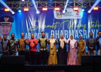 HUT ke-21 Kabupaten Dharmasraya, Bupati Sutan Riska Sampaikan Salam Pamit dan Pidato Perpisahan