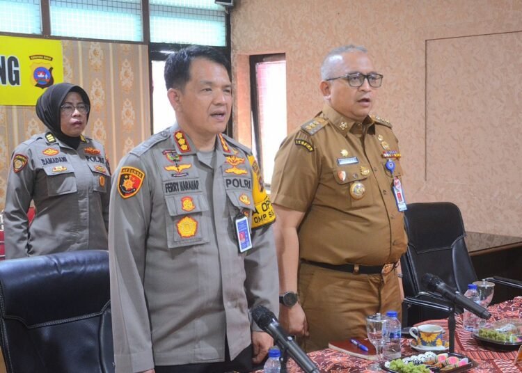 Kapolresta Padang dan Pj Wali Kota Padang.