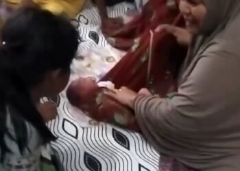 Miris! Penemuan Bayi Dalam Kardus di Sijunjung
