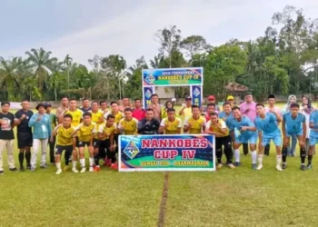 Dukung Bakat Olahraga Pemuda, DPRD Hadiri Pembukaan Turnamen Nankobes Cup IV