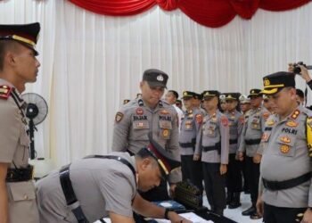 Sejumlah Pejabat Utama di Polres Sijunjung Dimutasi, Ini Daftarnya!