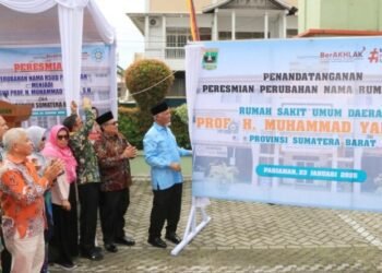 Nama RSUD Pariaman Diubah Menjadi RSUD Prof Muhammad Yamin, Ini Alasannya!