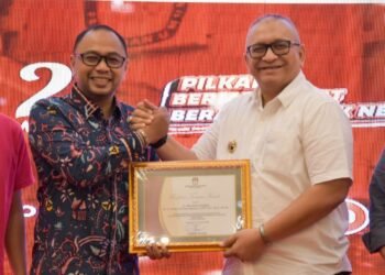 Pilkada Padang Lancar dan Damai, Pj Wali Kota Apresiasi KPU Padang