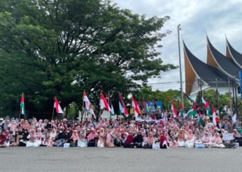 Aliansi Masyarakat Cinta Palestina Gelar Aksi Pro Al-Quds di Padang