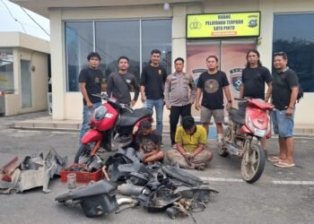 Polisi Tangkap Dua Remaja di Sijunjung, Diduga Curi Motor