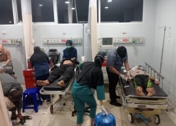 Pengendara Motor Bonceng 4 Tabrak Truk Terparkir di Padang Adalah Para Remaja