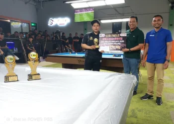 Berlangsung Sukses, Pj Wali Kota Padang Panjang Apresiasi Kejuaraan 9 Ball Open SIWO PWI