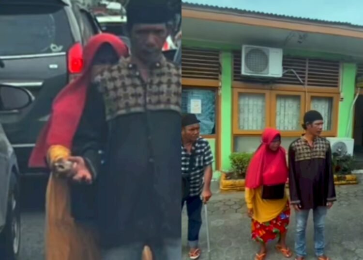 Tiga pengemis di Padang ditertibkan oleh petugas (foto: Instagram/ Satpol PP Kota Padang)