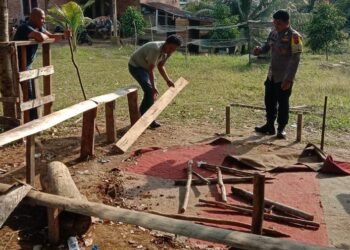 Gelanggang Judi Sabung Ayam di Pesisir Selatan Ditutup Polisi