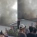 Video: Kebakaran di Padang, Api Membara Bakar Bangunan