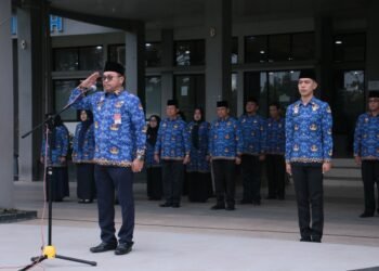 ASN Pemkot Payakumbuh Menangis Melepas Kepergian Pj Wali Kota Payakumbuh