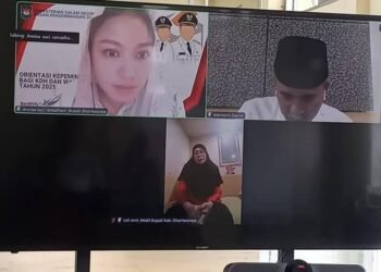 Rapat Perdana, Bupati Dharmasraya Annisa Suci Ramadhani Instruksikan Program Prioritas Tetap Berjalan