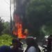 Video: Detik-detik Mobil Ludes Terbakar di Agam