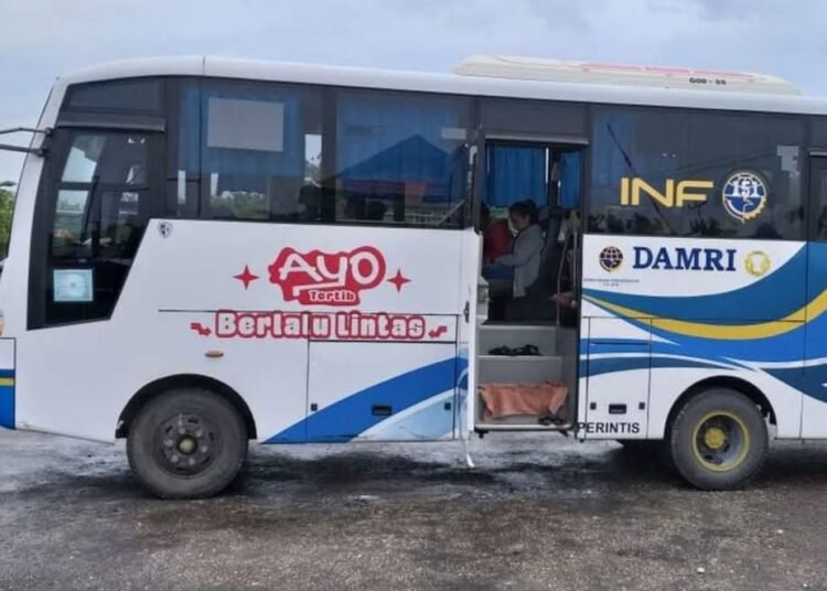 Bus Damri. Foto Damri