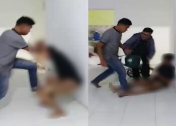 Video: Pria di Pariaman Dianiaya di Depan Istri, Anak Menangis Histeris