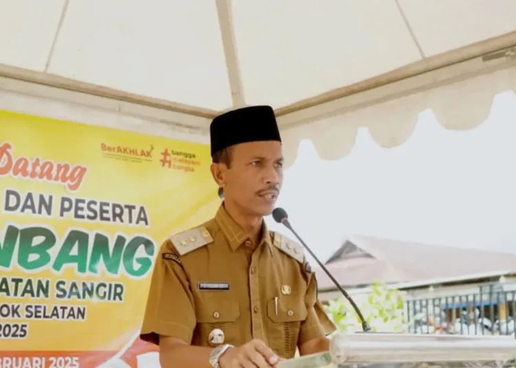 Wakil Bupati Solok Selatan Yulian Efi membuka Musrenbang Kecamatan Sangir, Senin